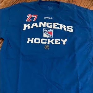 Rangers McDonough 27 tshirt